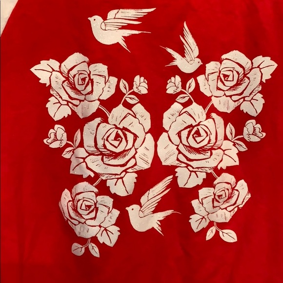 Girls size medium justice button up sweater - Picture 5 of 5